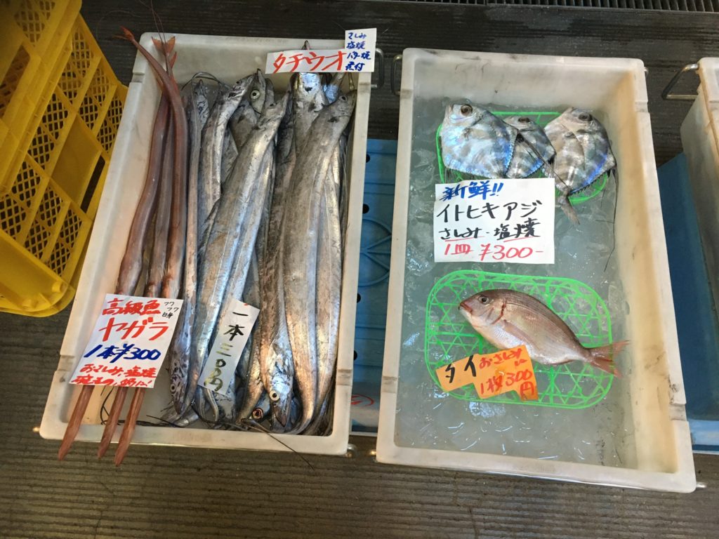 道の駅ちくら潮風王国鮮魚