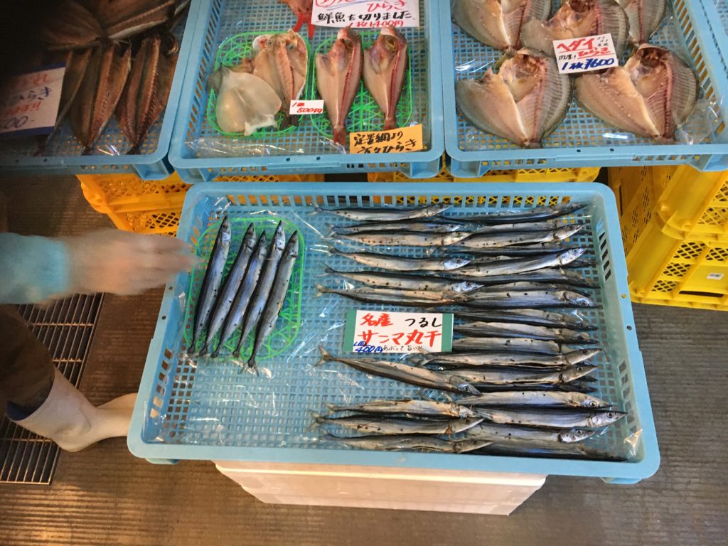 道の駅ちくら潮風王国鮮魚
