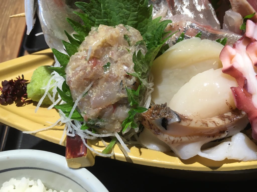 市原サービスエリアお刺身定食B