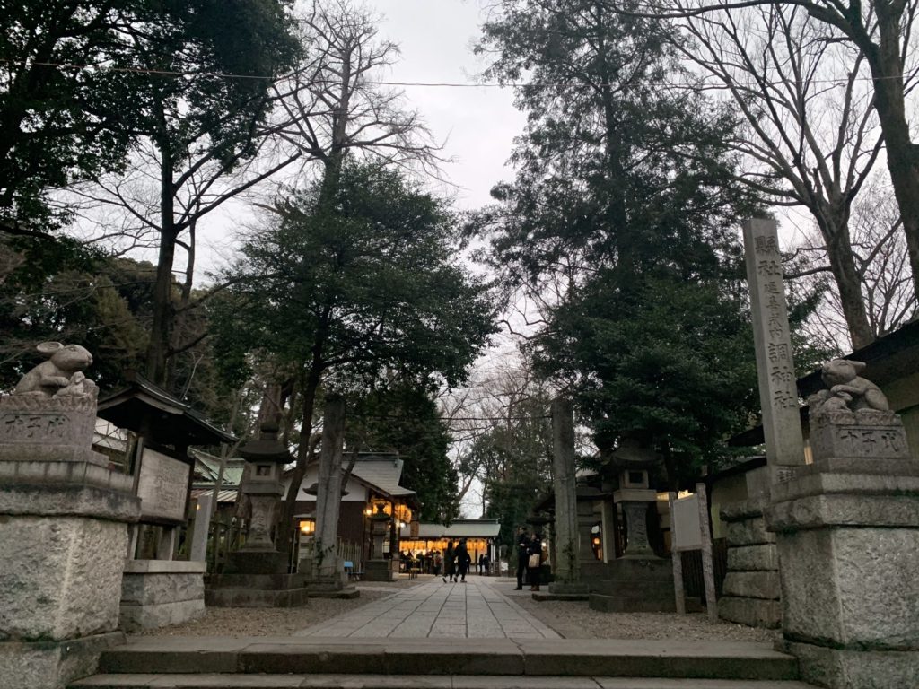 調神社（つきじんじゃ）