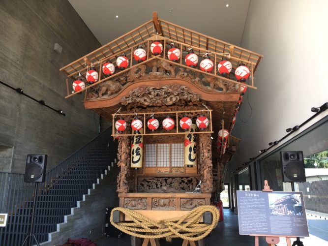 道の駅日光　木彫り神輿