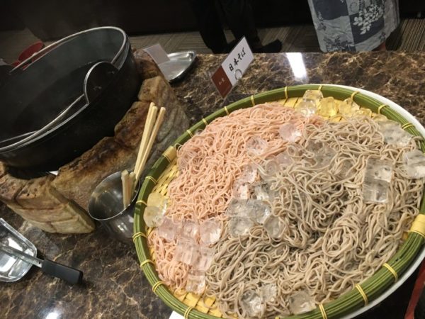 南国ホテル夕食バイキング