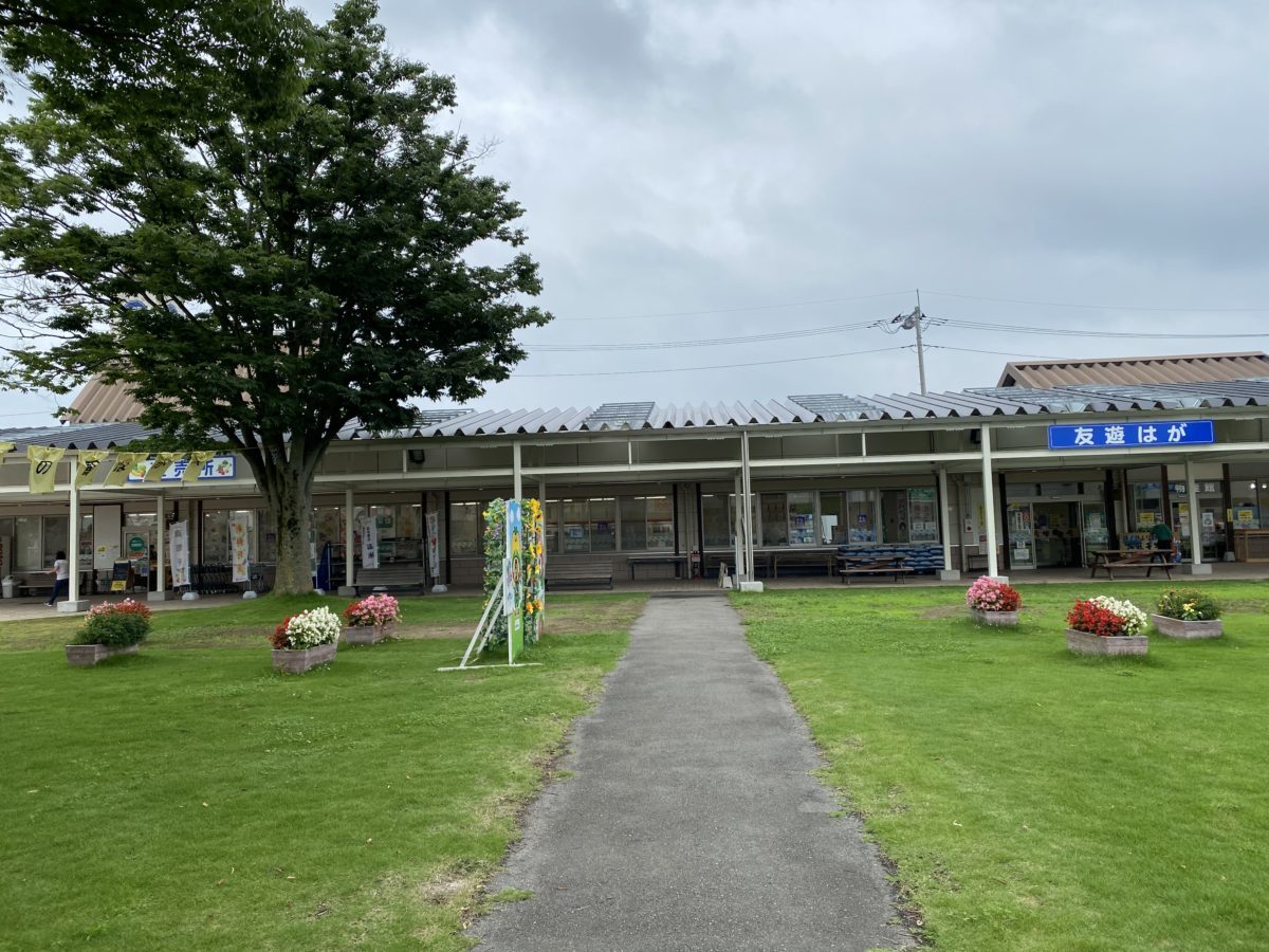 道の駅はが