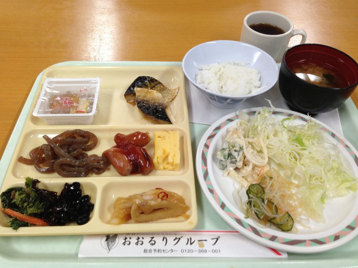 草津温泉ホテルおおるり2012朝食