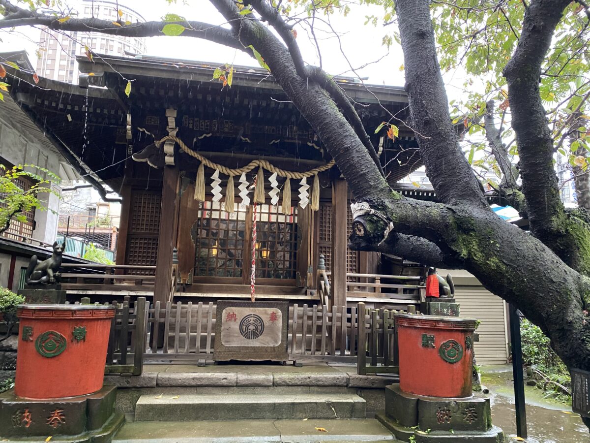 柳森神社@東京【あつまれ どうぶつの神社】