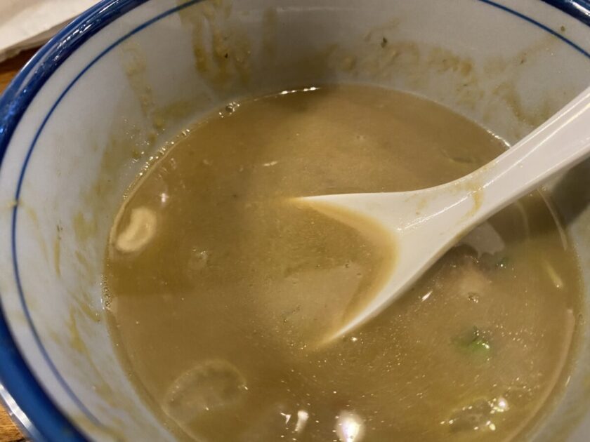 麺や佐市錦糸町スープ割