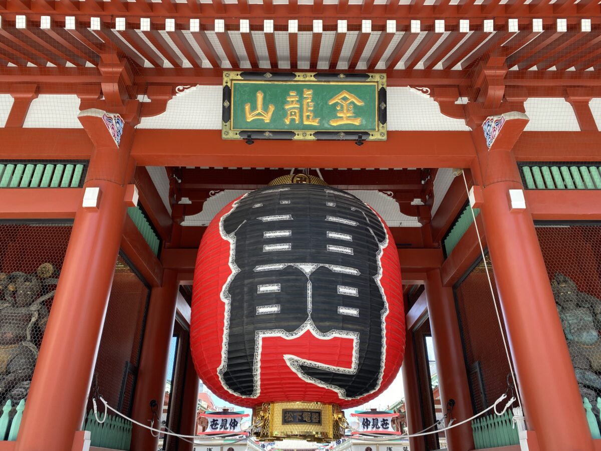 浅草観光（縦）@東京【仲見世・浅草寺・オレンジ通り】