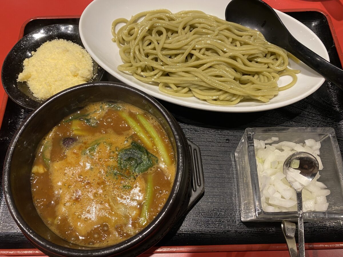 つけ麺工房浅草製麺所@東京【石鍋カレー味噌つけ麺】