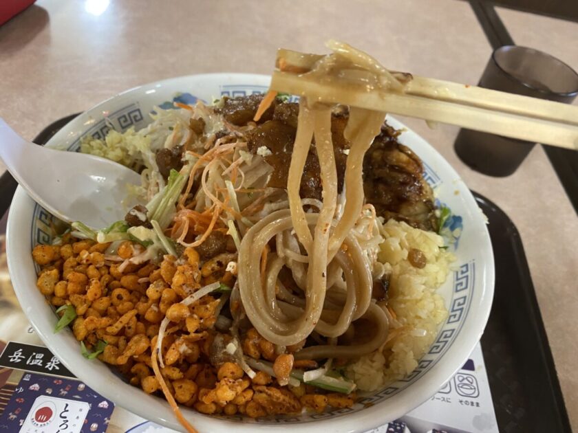 道の駅安達上りみどり湯食堂暴君マゼソバ