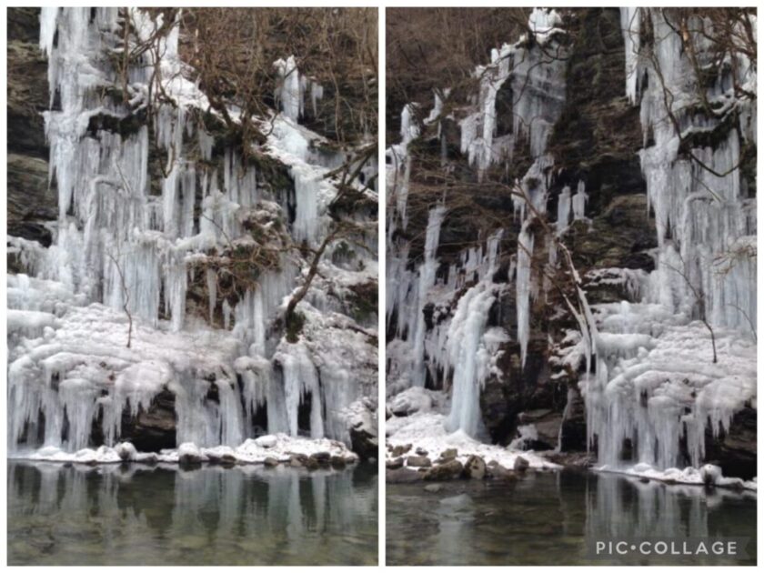 奥秩父三十槌の氷柱