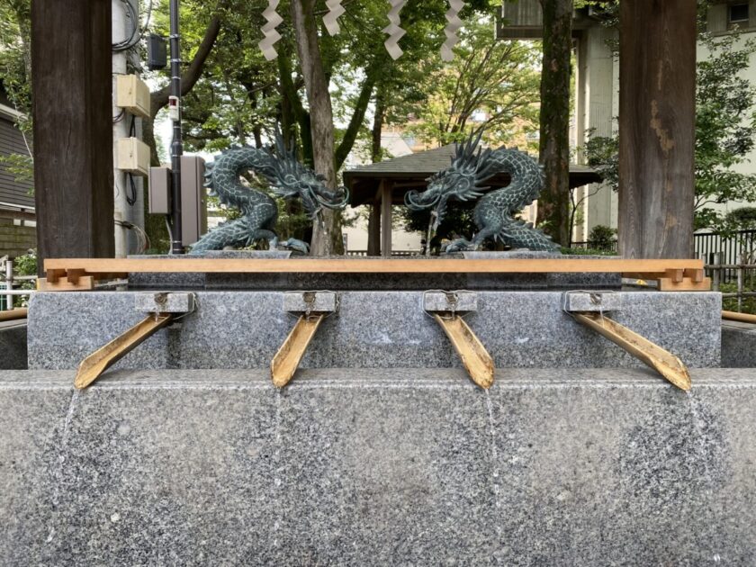 大國魂神社手水舎