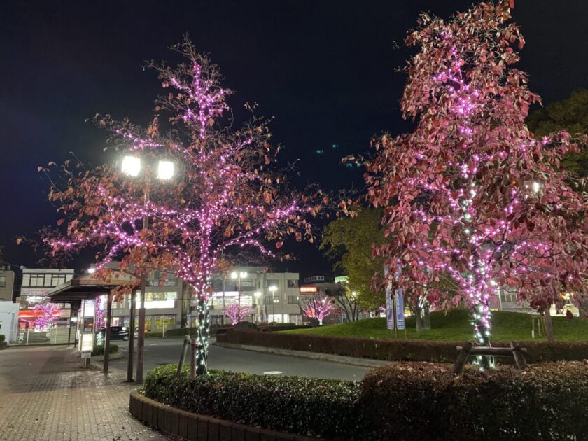 東所沢駅前イルミネーション