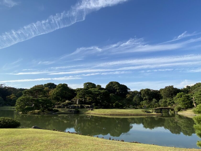 六義園の景色