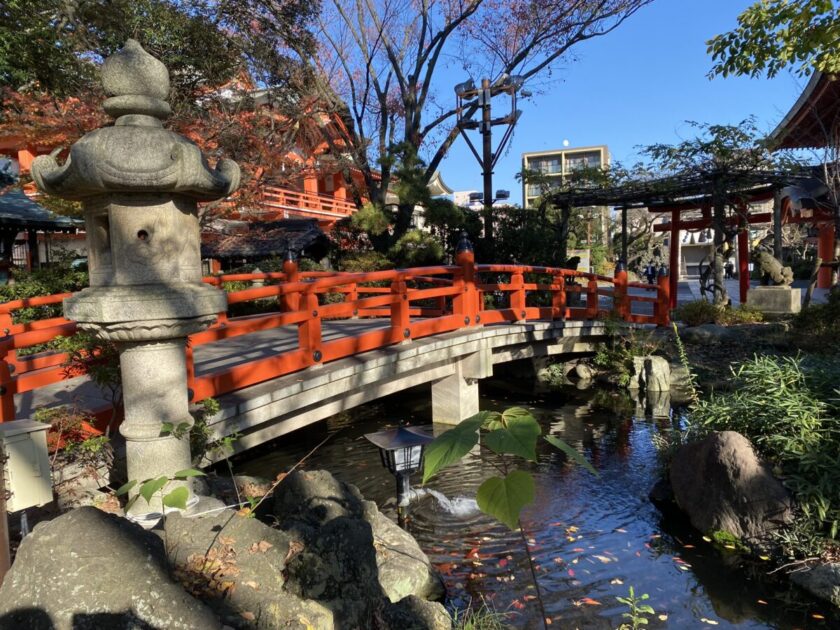 千葉神社ねがい橋・かない橋