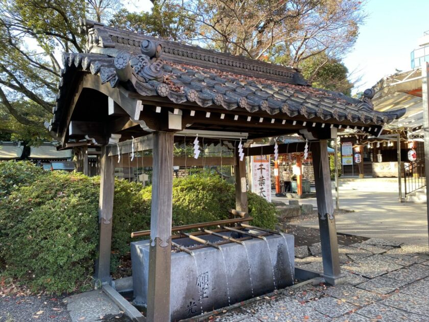 千葉神社手水舎