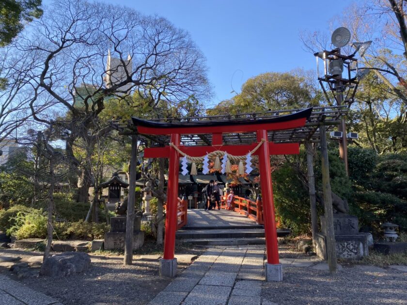 千葉神社妙見池