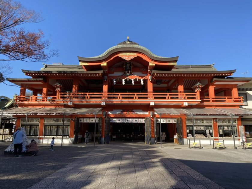 千葉神社重層社殿