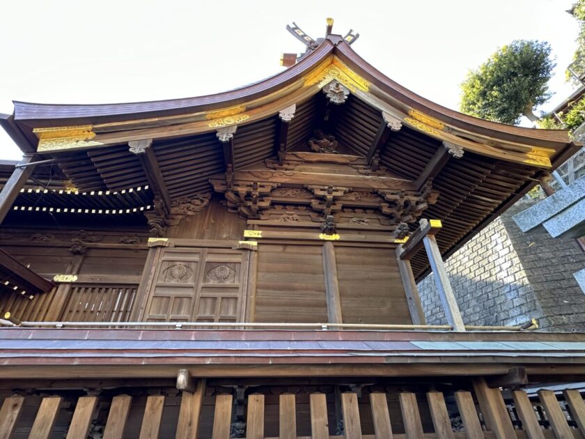 西叶神社本殿