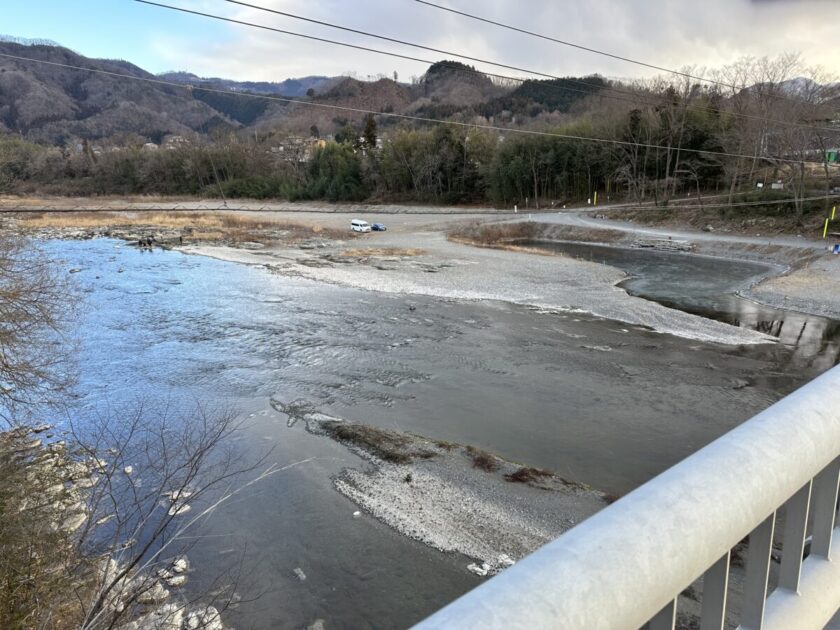 親鼻橋からの荒川