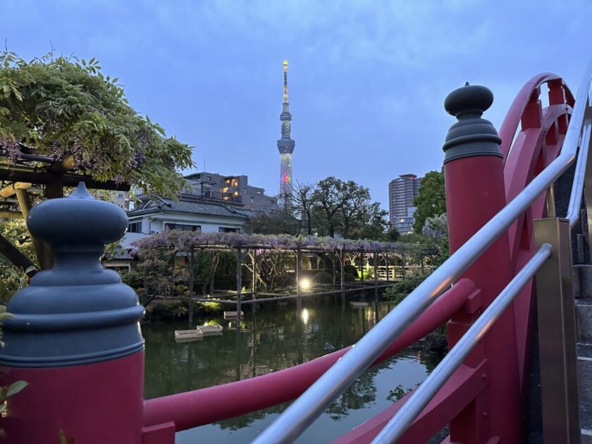 夜のスカイツリー