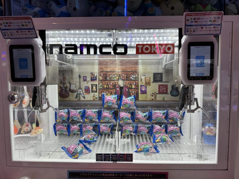 ナムコ東京キャッシュレスクレーンゲーム