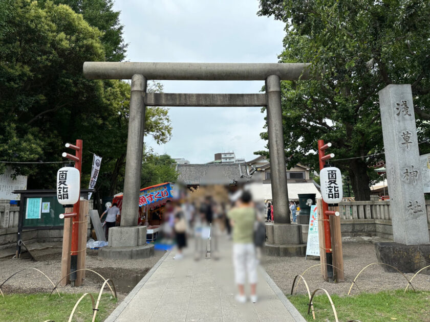 浅草神社の夏詣