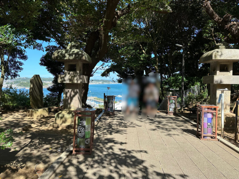 江島神社（中津宮）からの景色