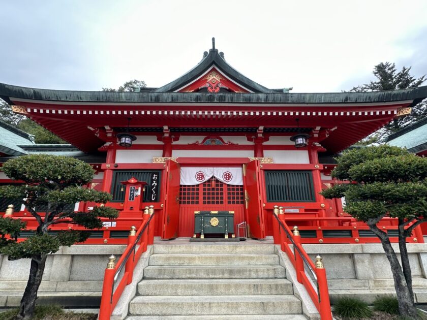 足利織姫神社　社殿