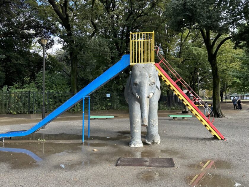 飛鳥山公園のゾウさん