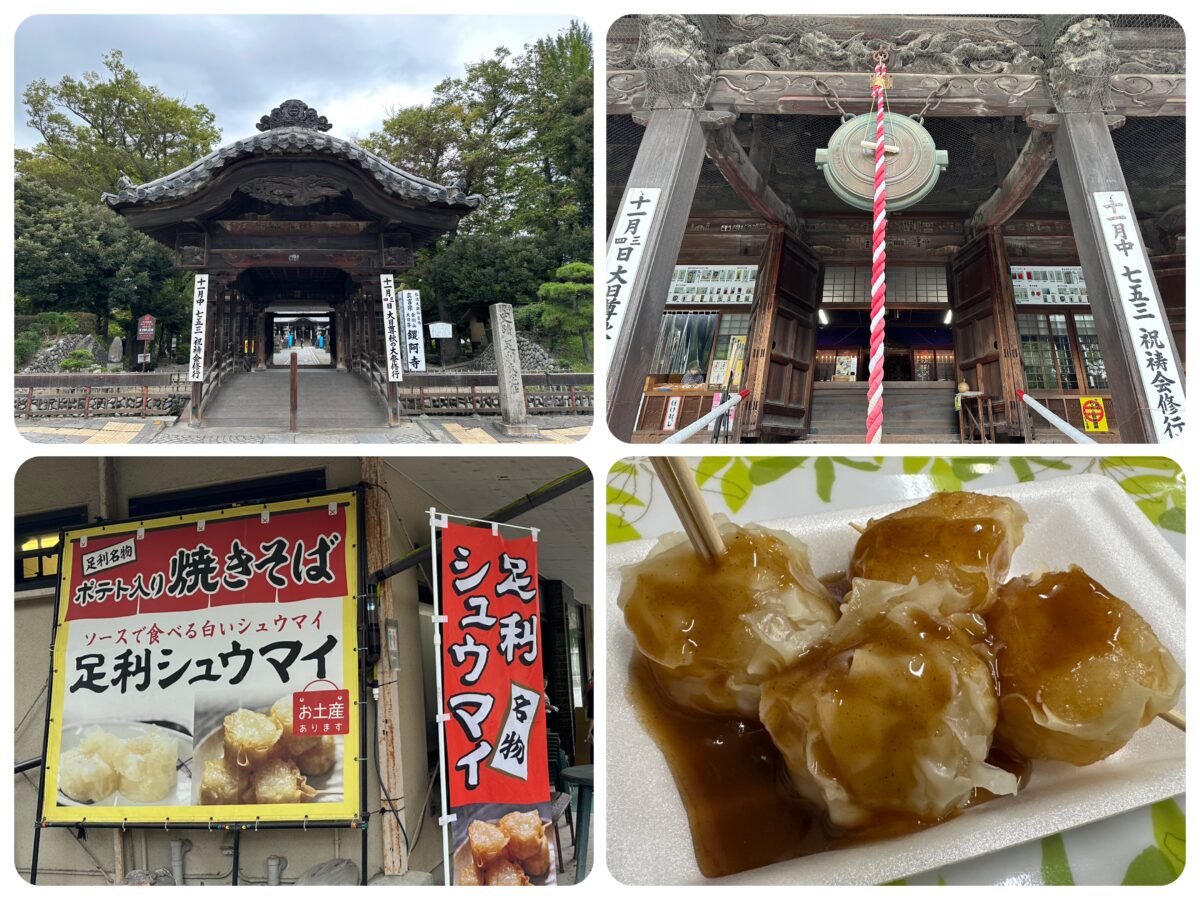 鑁阿寺（ばんなじ）@栃木【大日茶屋の足利シュウマイ】