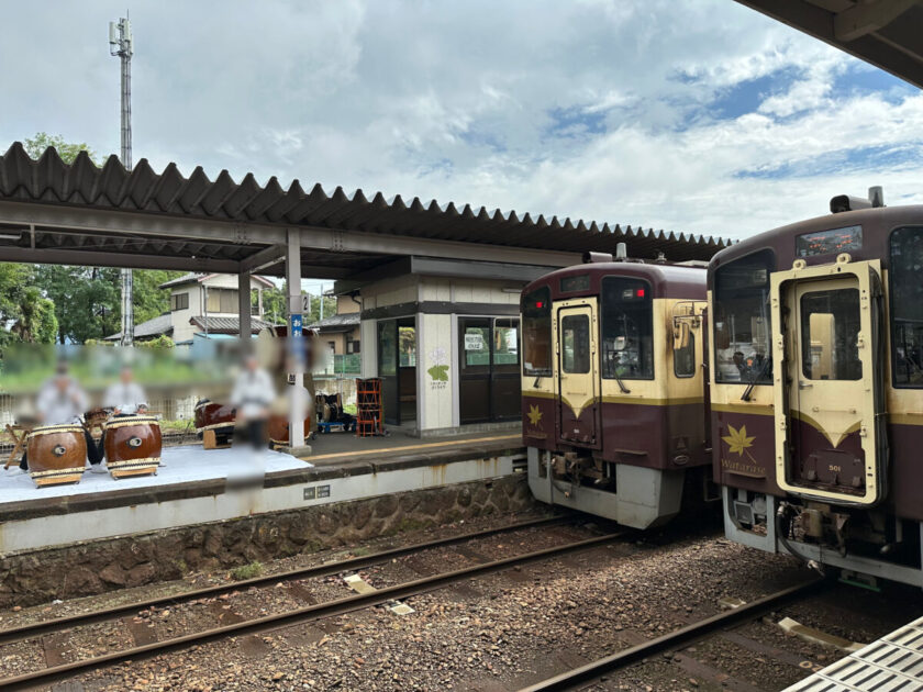 マンホールカードみどり市大間々駅