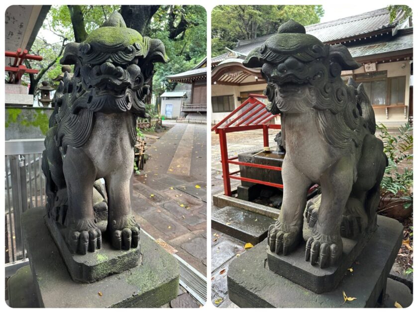 王子稲荷神社の狛犬