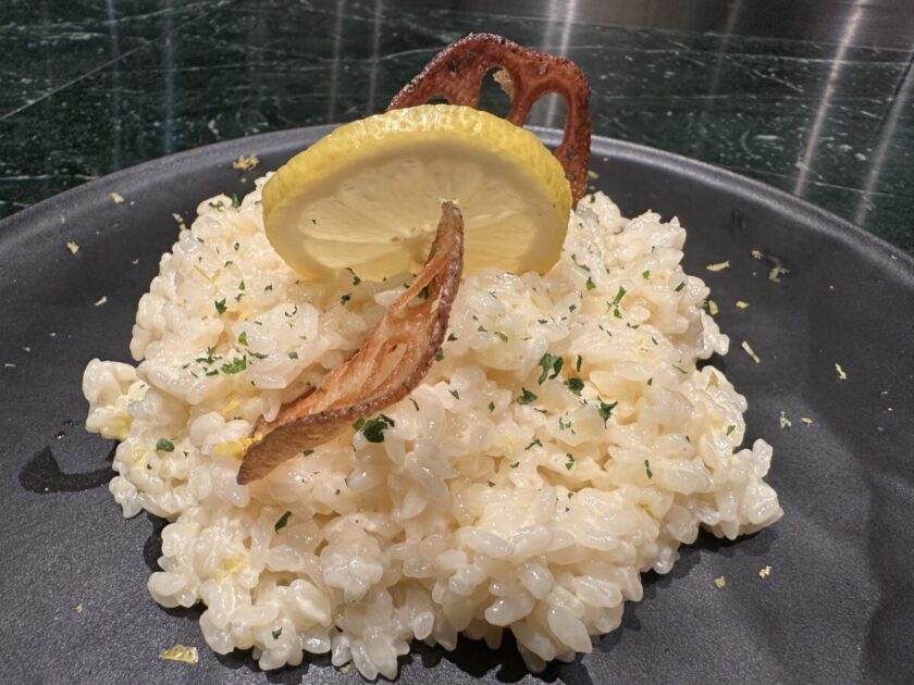 飛鳥山公園エプロンマーク レモンリゾット