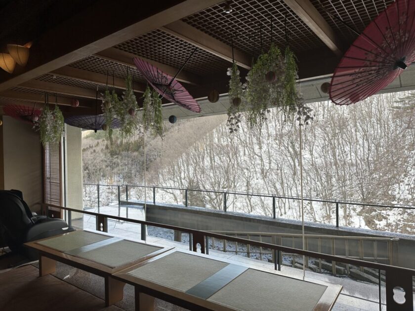 ホテル華の湯 館内 展望
