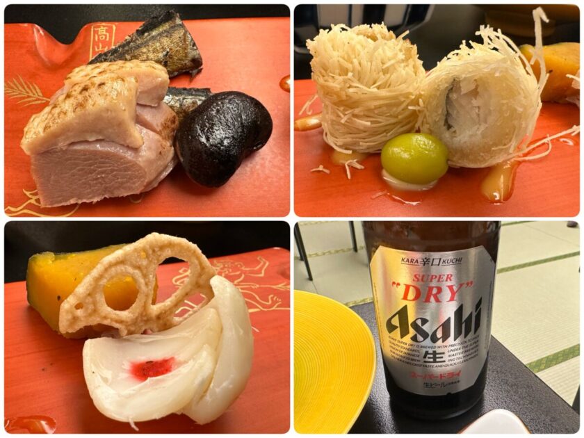 ホテル華の湯食事　彩八寸