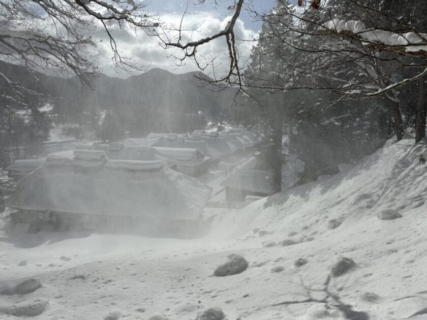 会津若松 大内宿展望台