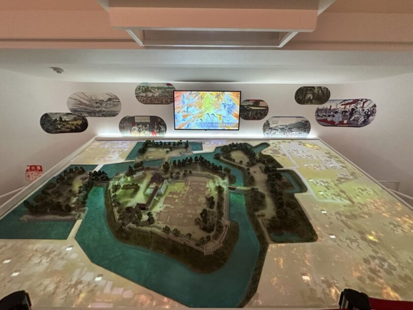 会津若松城 ジオラマ