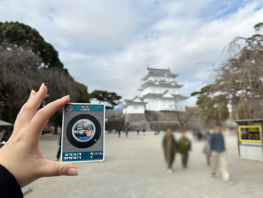 小田原城　マンホールカード