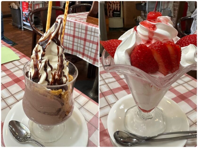 パーラーモモヤ　パフェ