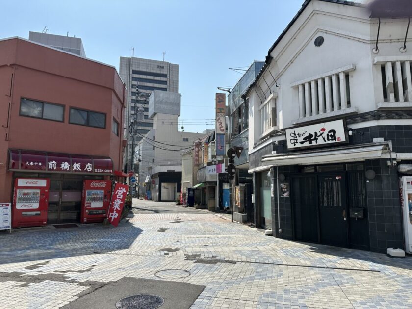 前橋レトロ商店街　銀座通り