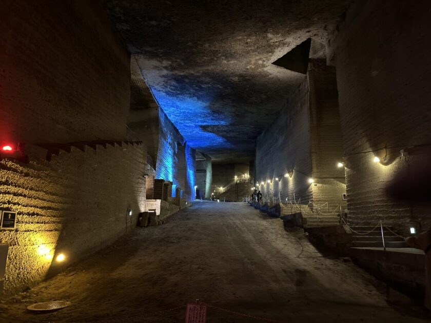 大谷石地下採掘場跡　特撮ロケ地