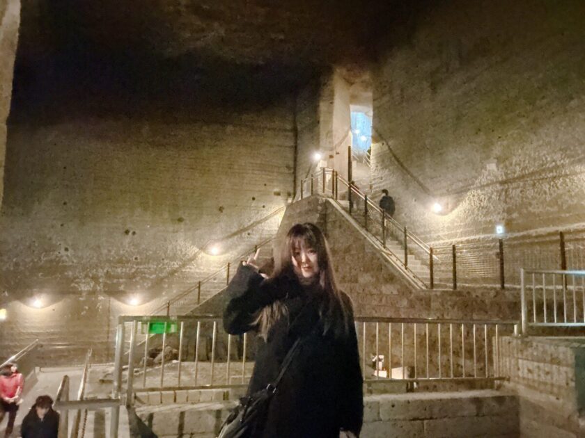 大谷石地下採掘場跡