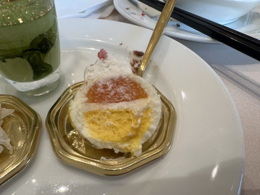 細部まで美味しいスイーツ