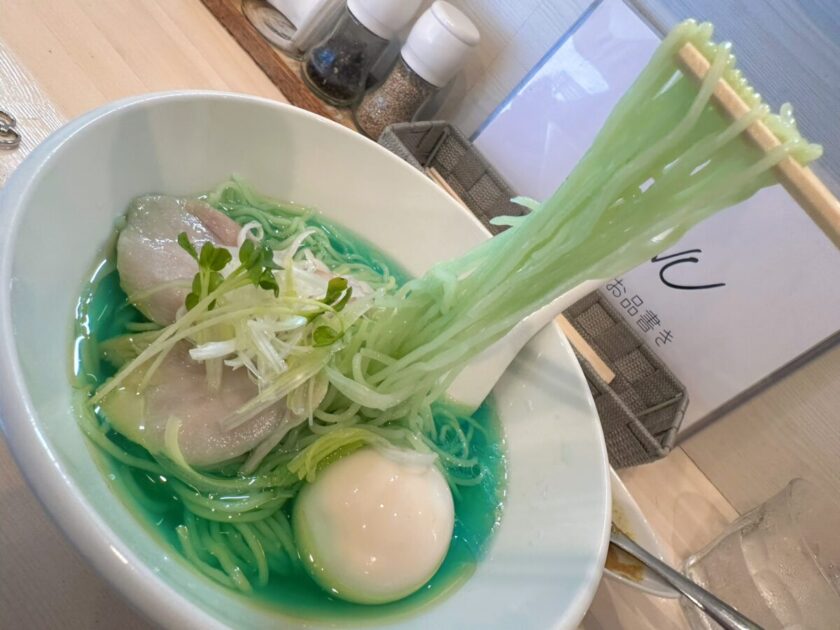 kipposhi　青いラーメン