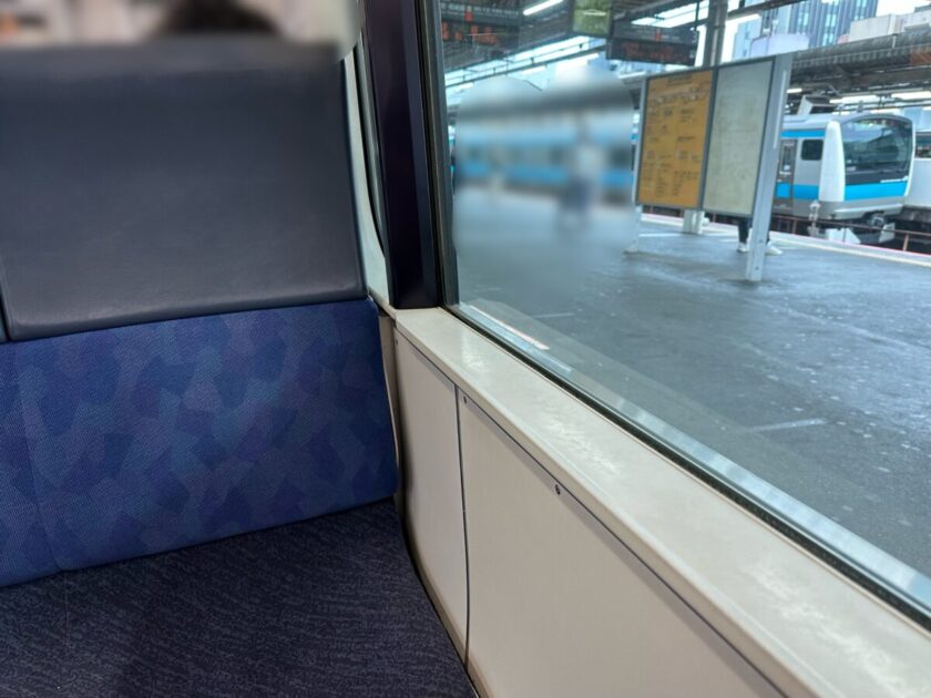 土曜朝の高崎線車内
